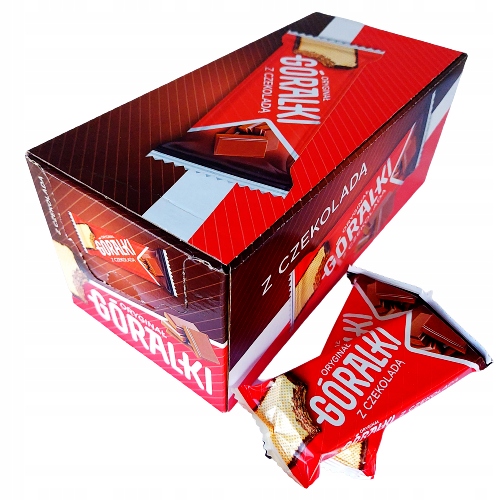 Levně Góralki Oplatka s čokoládou 36 x 45 g