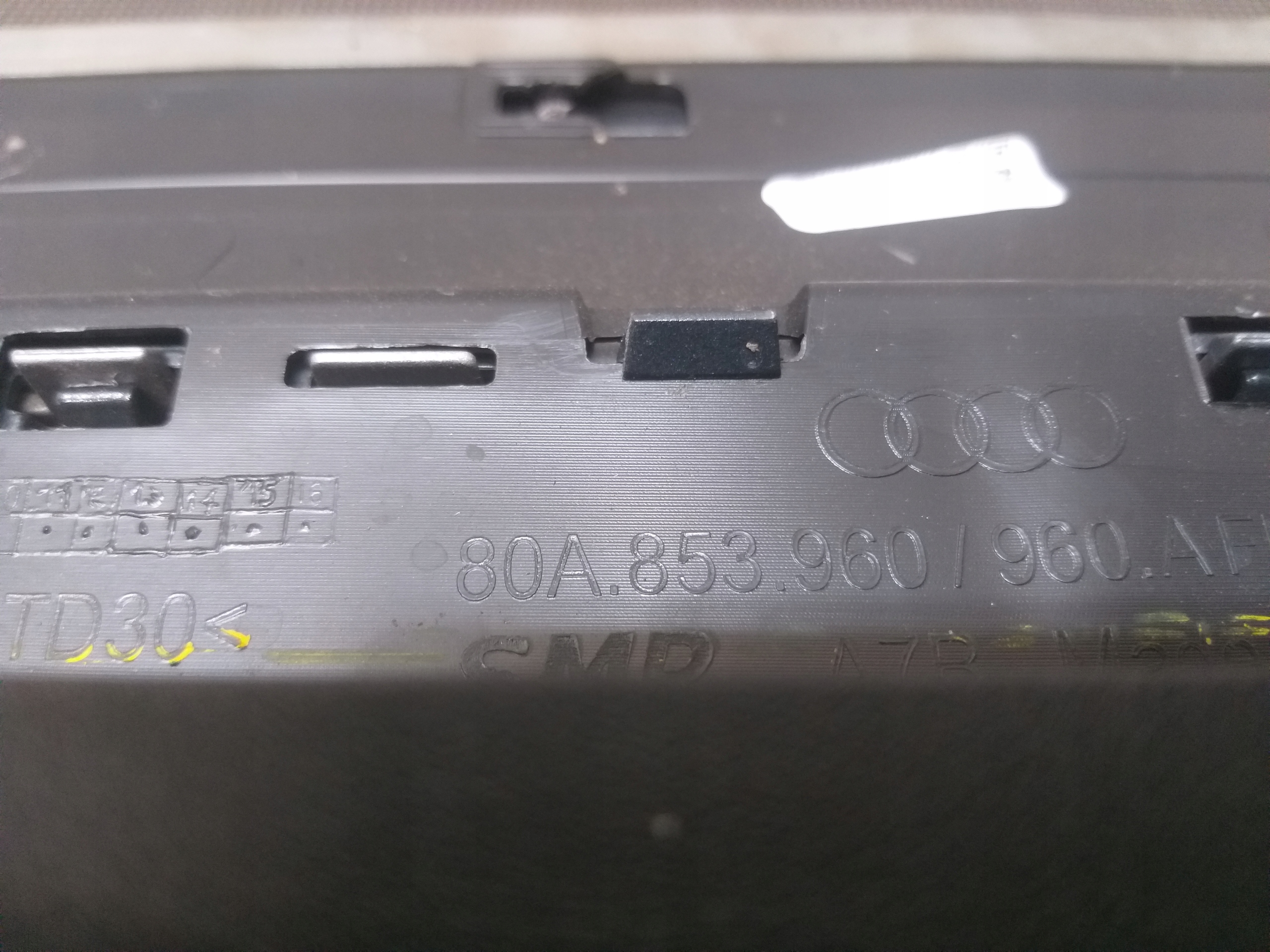 door moulding right front AUDI Q5 80A853960