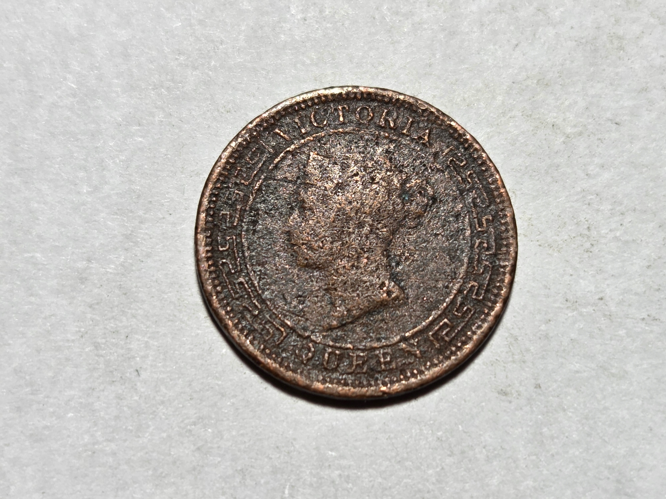 Ceylon 1/2 centa 1901 rok -NR1044