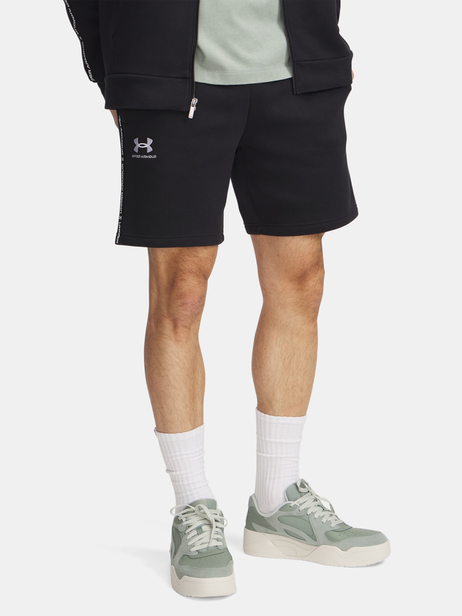 Pánské kraťasy Under Armour Ua Icon Fleece Short Taping vel. M