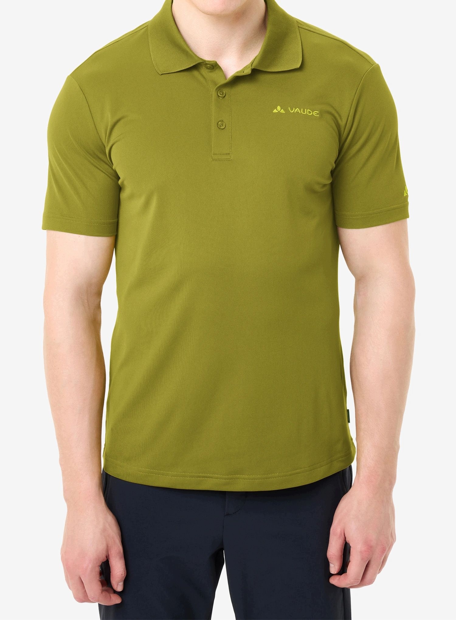 Koszulka Vaude Essential Polo Shirt dark leaf XXL
