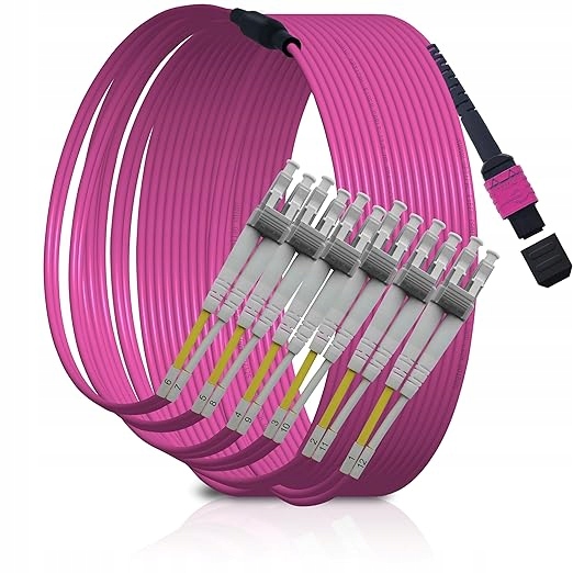 Patchcord optický Kabel 12-žilový polarizovaný Mpo Upc