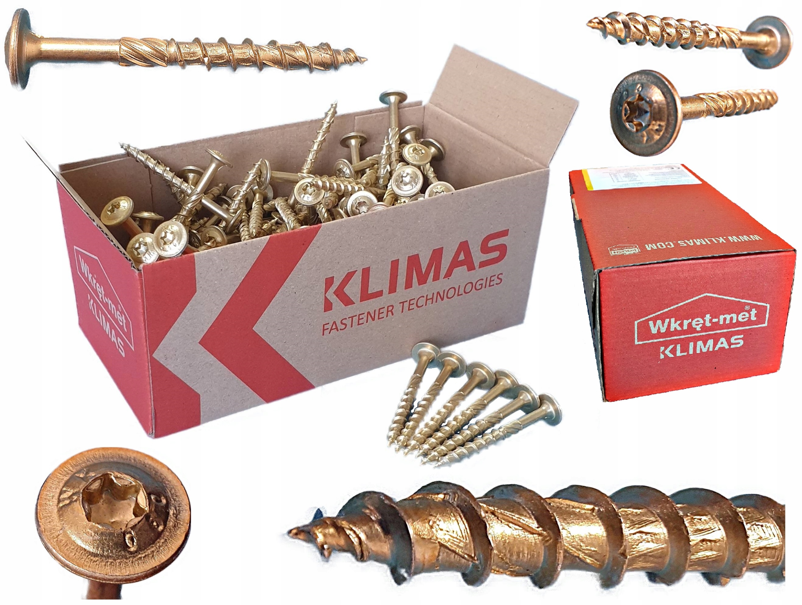 

Wkręty Ciesielskie Talerzowe Wkcp Torx 6x70 100SZT