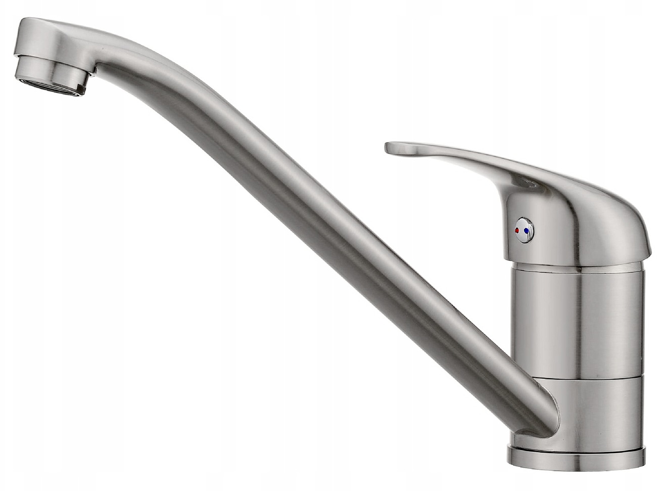 Bateria kuchenna zlewozmywakowa Huka stal szczotkowana