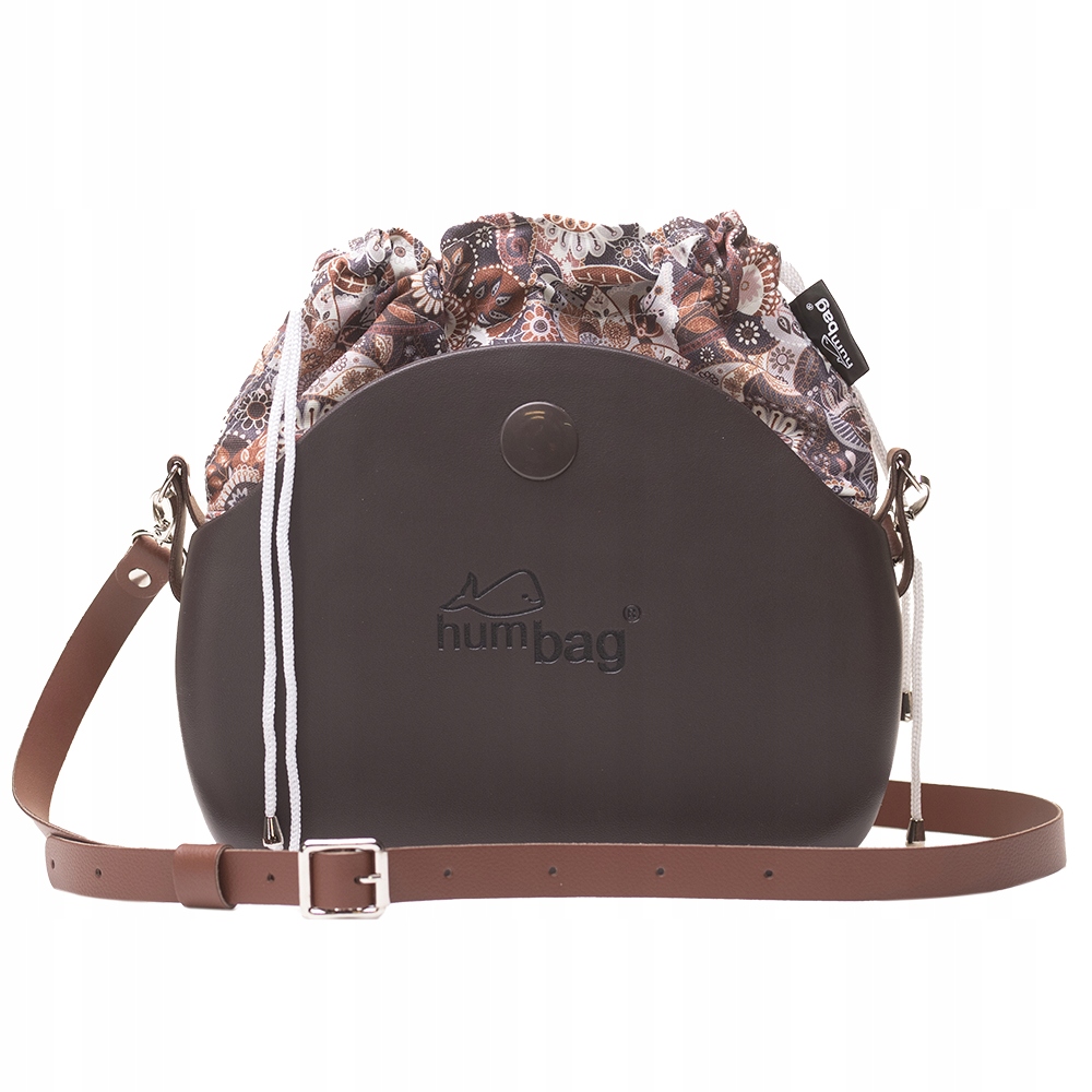 Taška Humbag Obag Handy Kávová Kaleidoscope Nákrčník Komplet