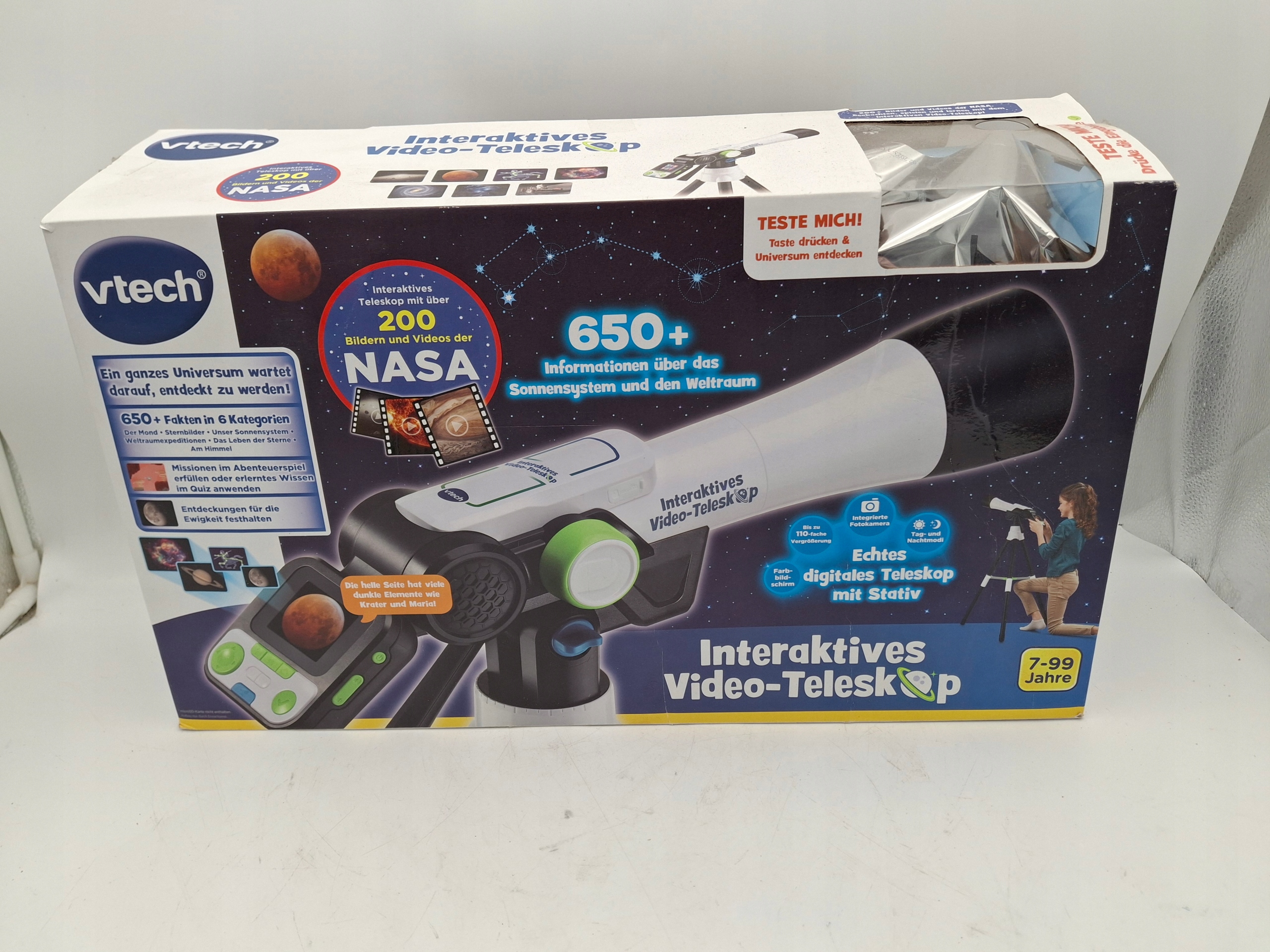 Interaktywny teleskop wideo Vtech JAK NOWY!