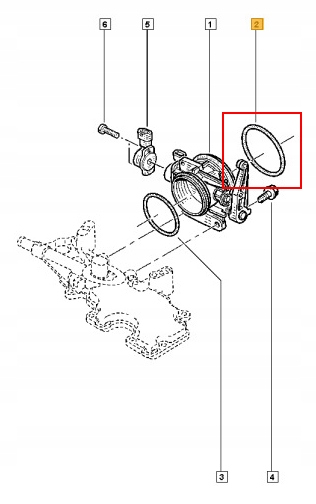 oe renault прокладка оригинал 8200068583