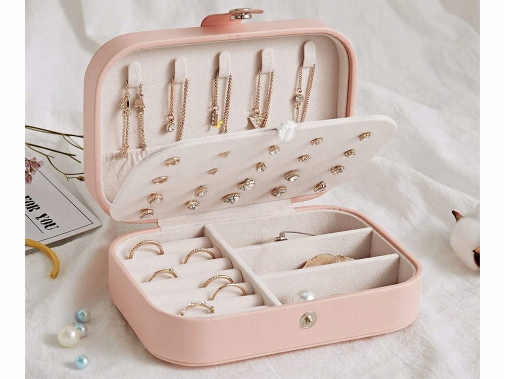 SZKATUŁKA ORGANIZER KASETKA KUFEREK NA BIŻUTERIĘ Kod producenta 01782