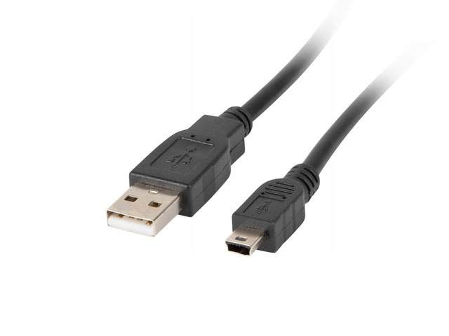 LANBERG Kabel mini USB miniUSB 1,8m czarny
