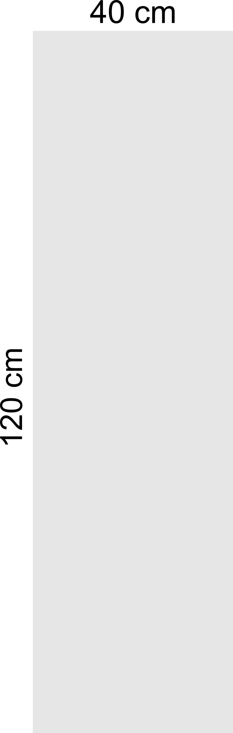 Kovová magnetická tabuľa obdĺžniková Magnetická 120x40 Farby