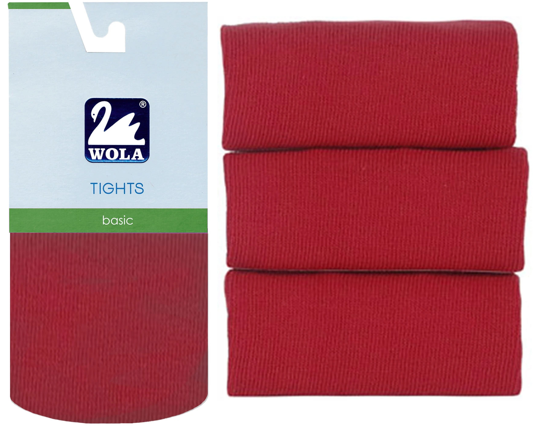 

Wola Rajstopy Gładkie Bawełna 128/134 Cherry