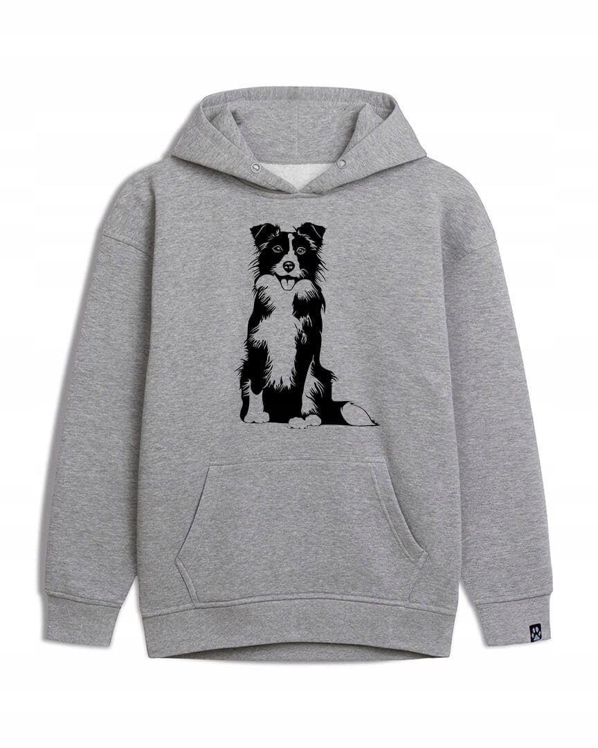 Mikina se psem Border Collie je ideální jako dárek pro psíka