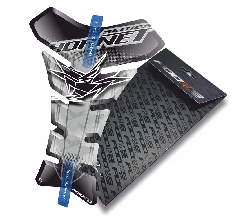 Tank-pad od firmy Fooqs pro Honda Hornet Cb 500 600 900 1000 Stříbrný