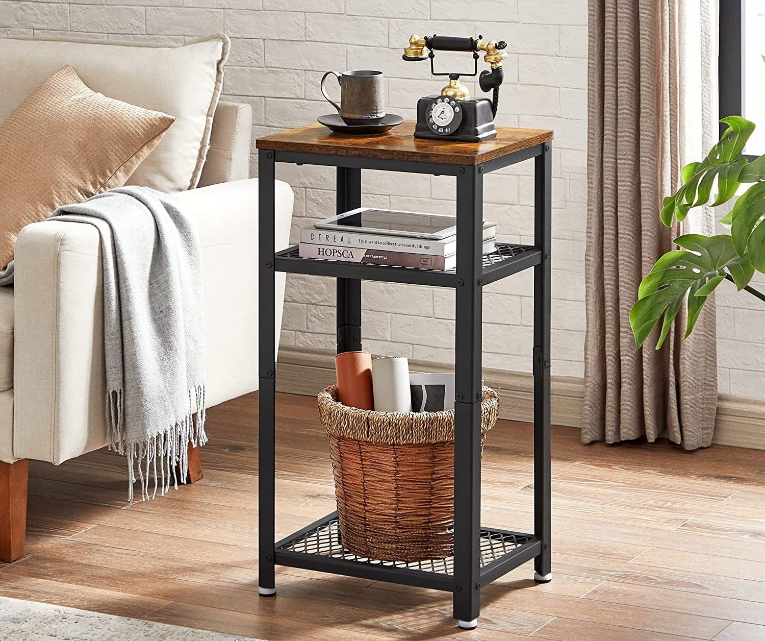 LOFTOWY RUSTYKALNY STOLIK WIELOFUNKCYJNY Marka Songmics