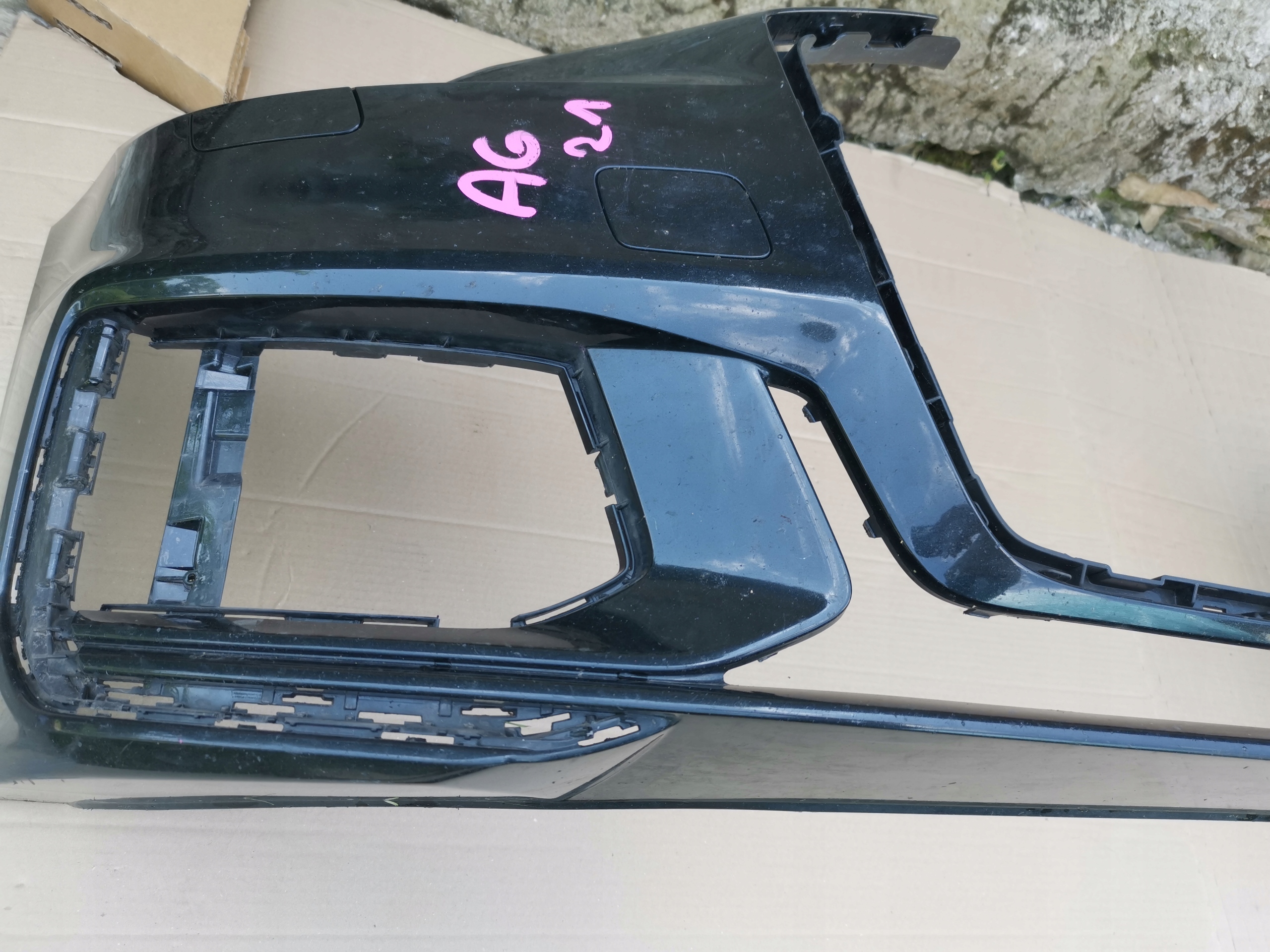 AUDI A6 C8 S-LINE front bumper front 4K0