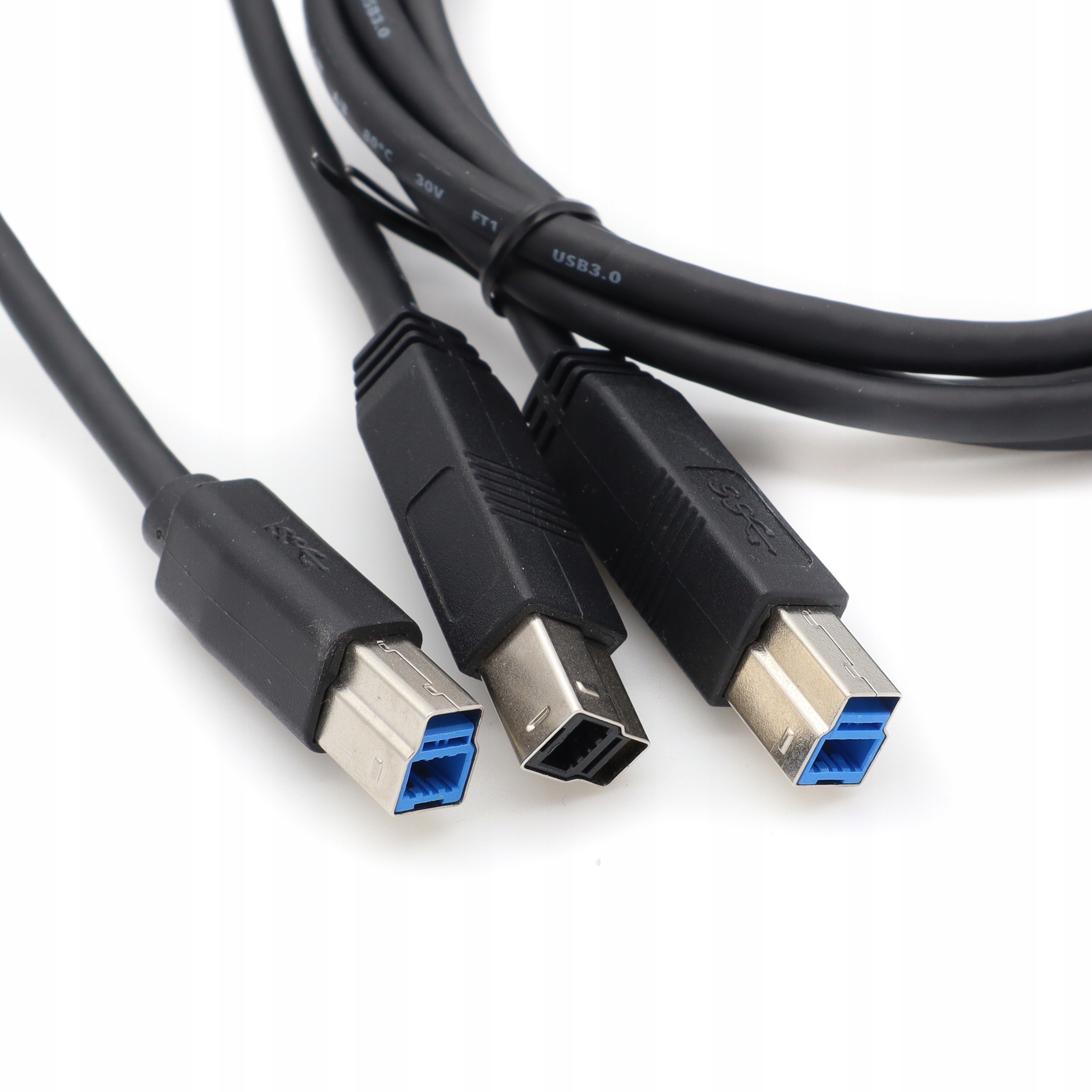 Kabel USB 3.0 typ B 1,8m Długość kabla 1.8 m