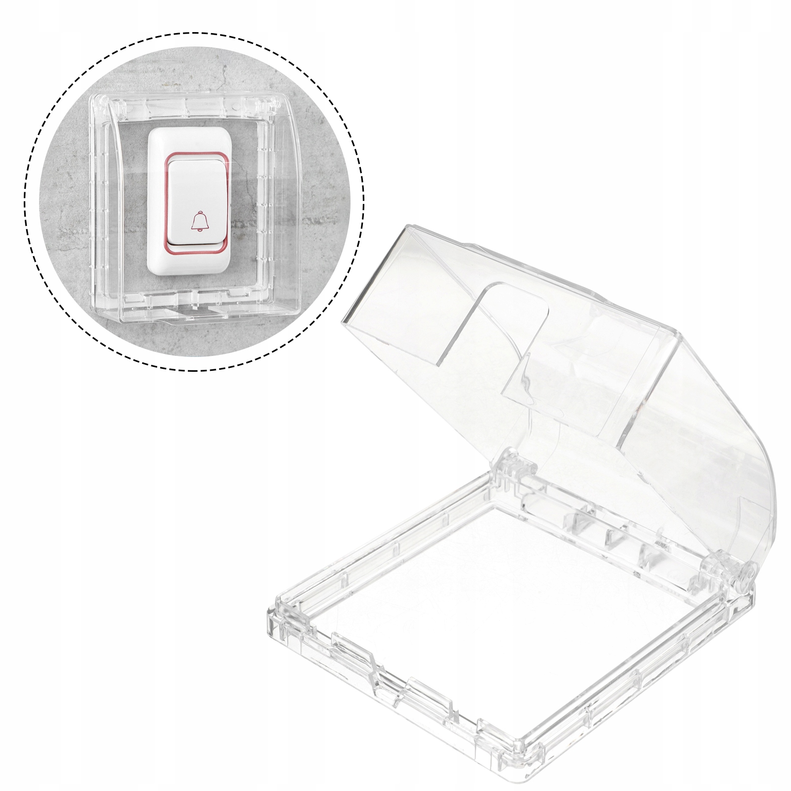 OSŁONA PRZED PRZECIWDESZCZOWA NA DZWONEK OBUDOWA DO ŁAZIENKI Kod producenta 16551118