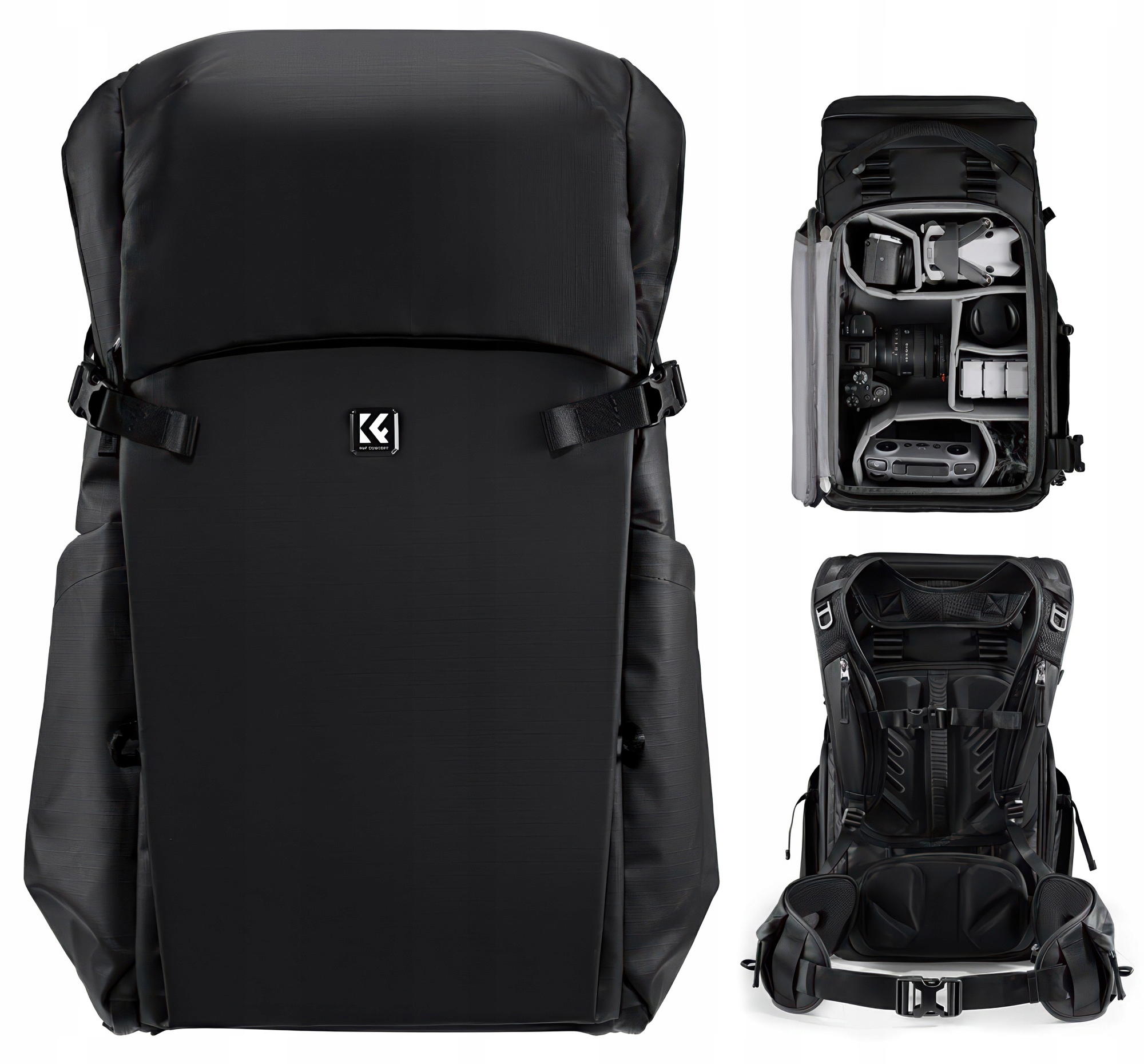 Batoh na fotoaparát Star Wander 30l K&f Concept KF13.206V1 černý