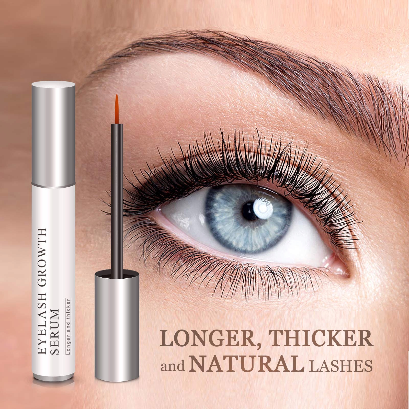 SUPER MOCNA ODŻYWKA DO RZĘS SERUM 5ML PLUS GRATISY EYELASH GROWTH Marka inna marka