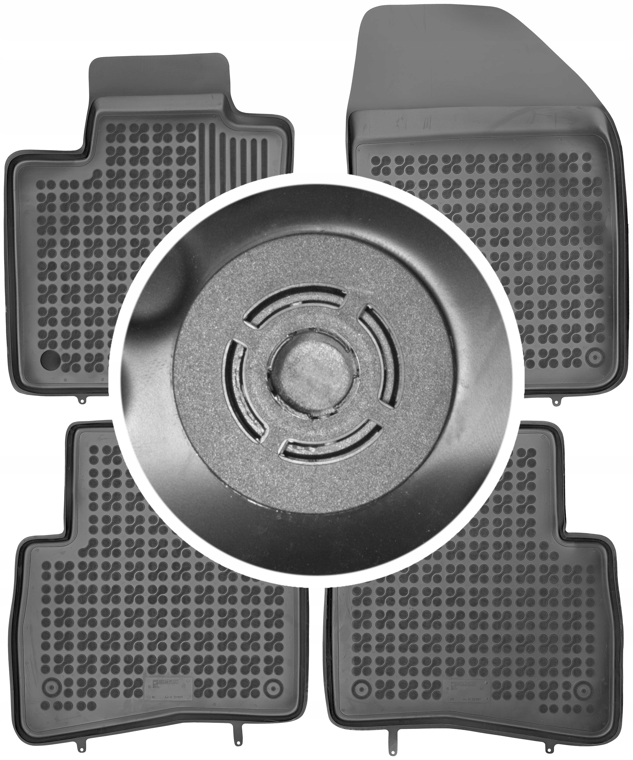 Килимки Маггрупа резинові 201807 4 el.