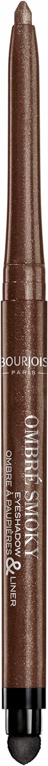 Bourjois Ombre Smoky 002 Brown Tužka s houbičkou, oční linka, stín