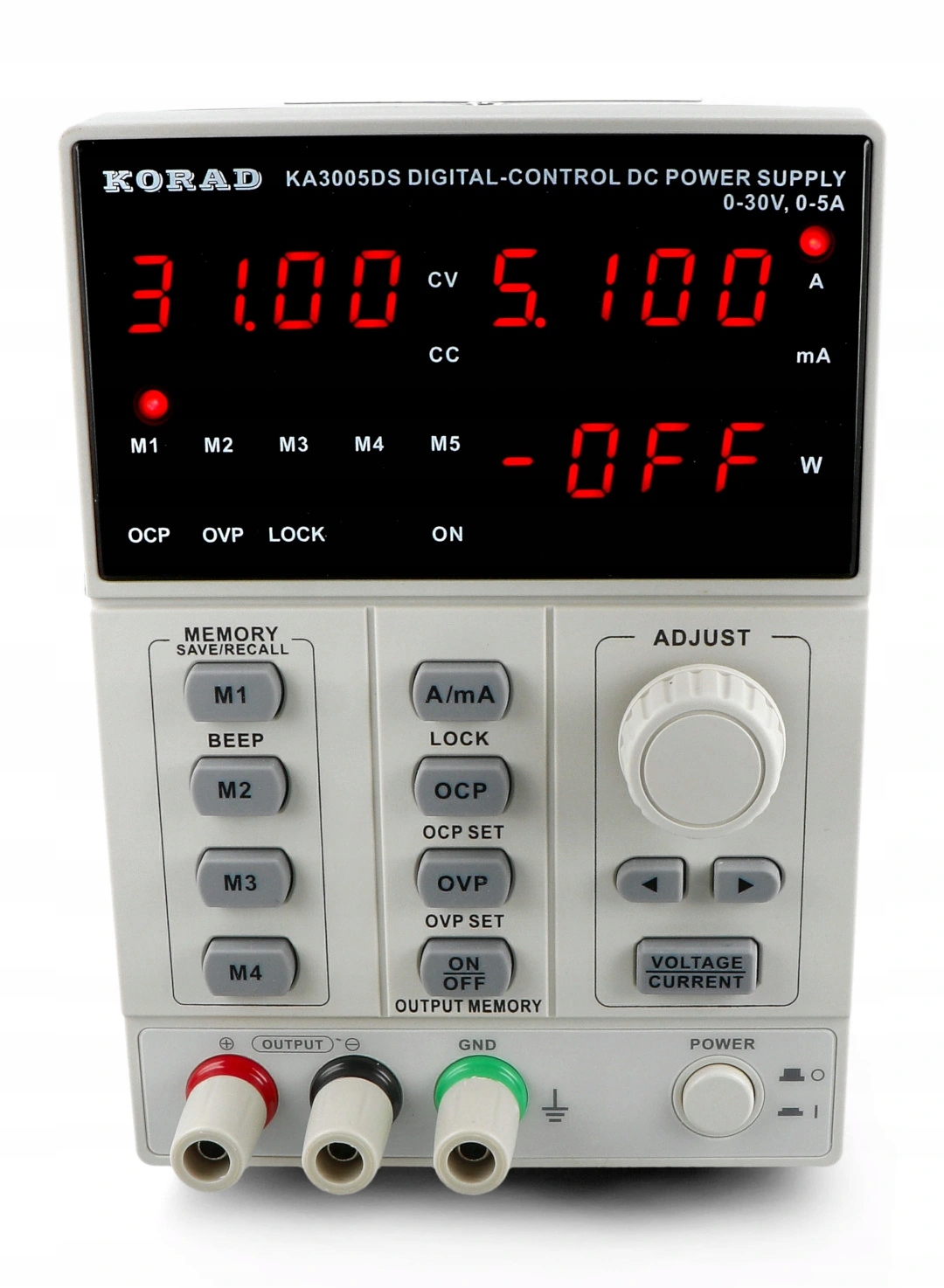 Zasilacz laboratoryjny Korad KA3005DS 0-30V 5A Marka Korad