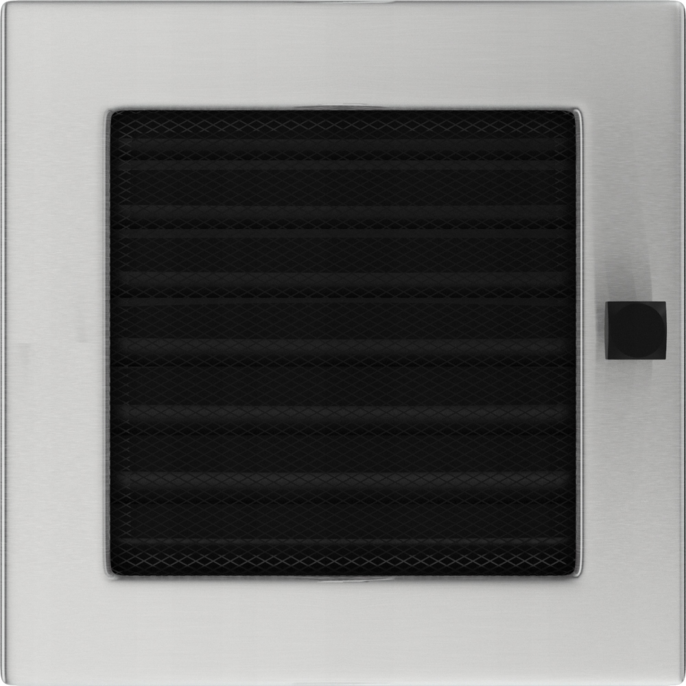 Ventilační mřížka do krbu 17x17 broušená S reliéfem