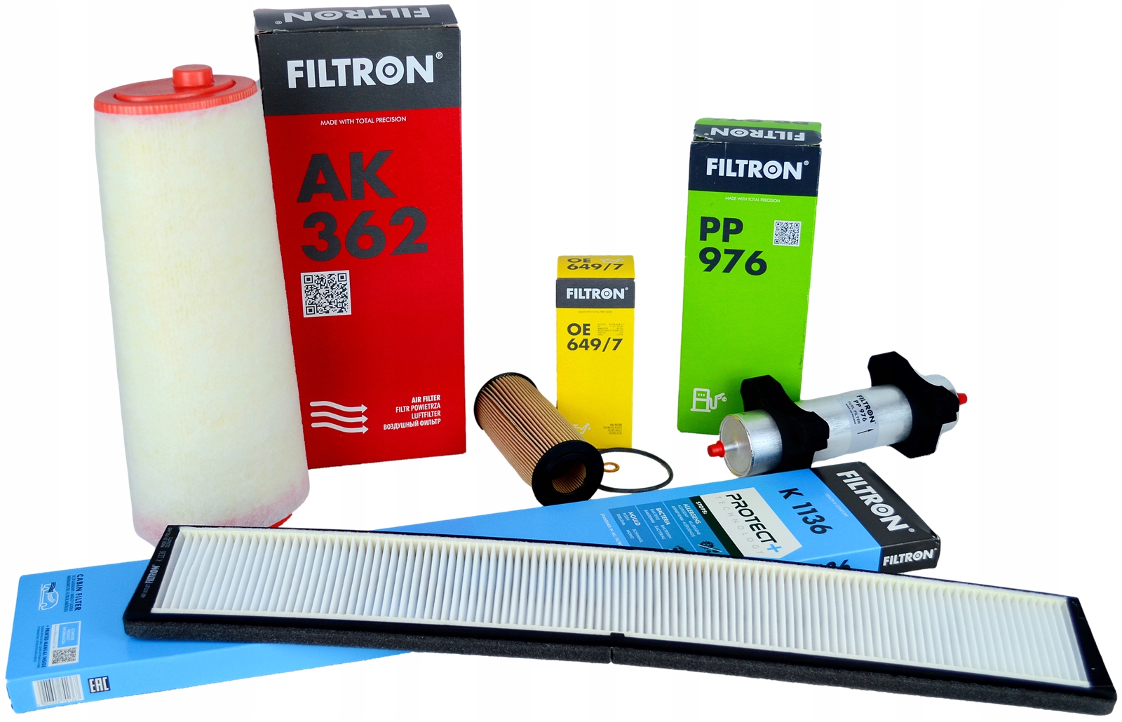 

Filtron Komplet Filtrów Bmw 3 E46 318D 320D