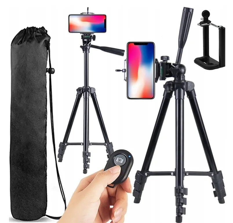 

Statyw do Telefonu Aparatu Tripod Pilot Uchwyt