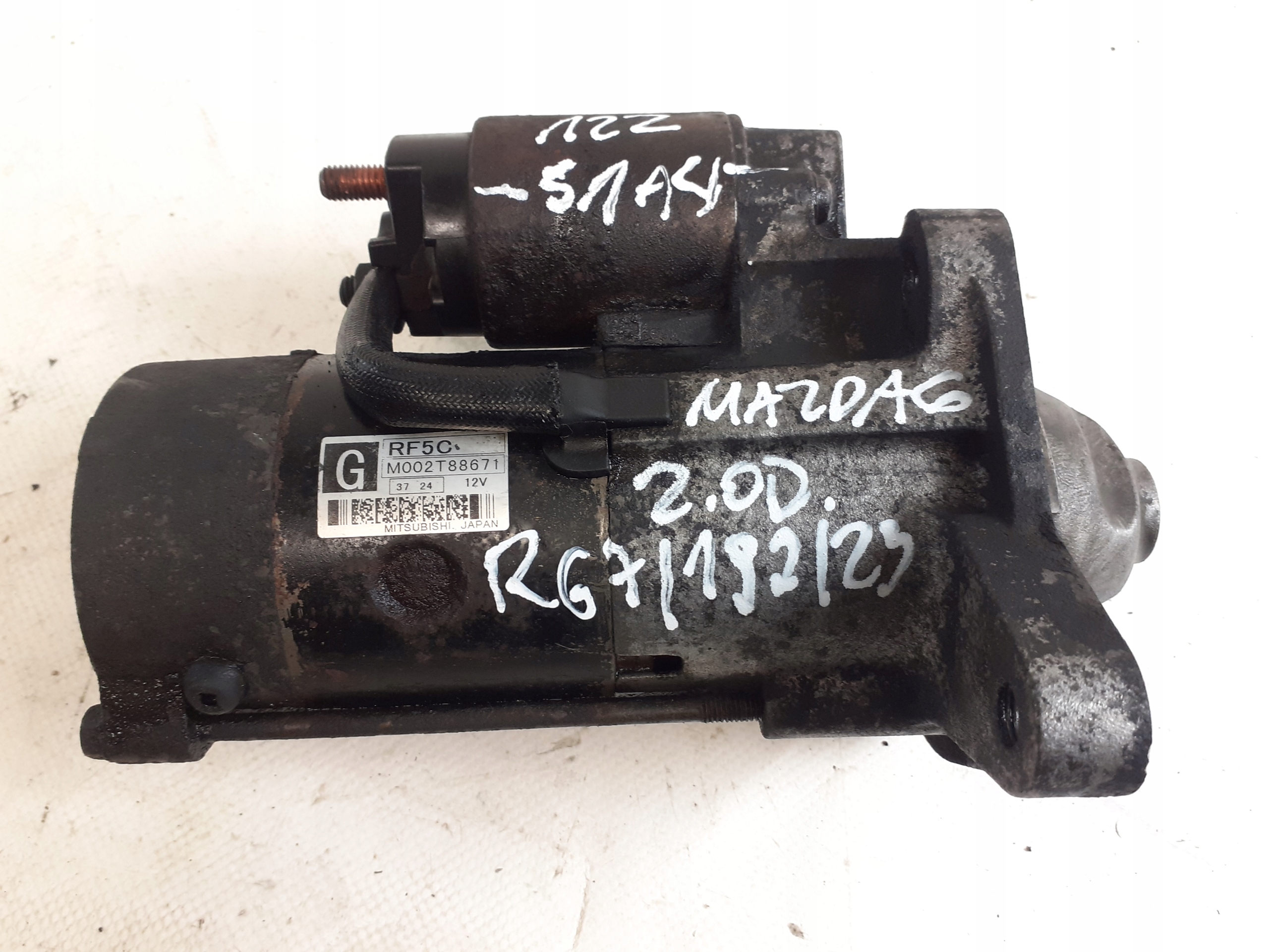 starter Mazda 6 2.0D 12z