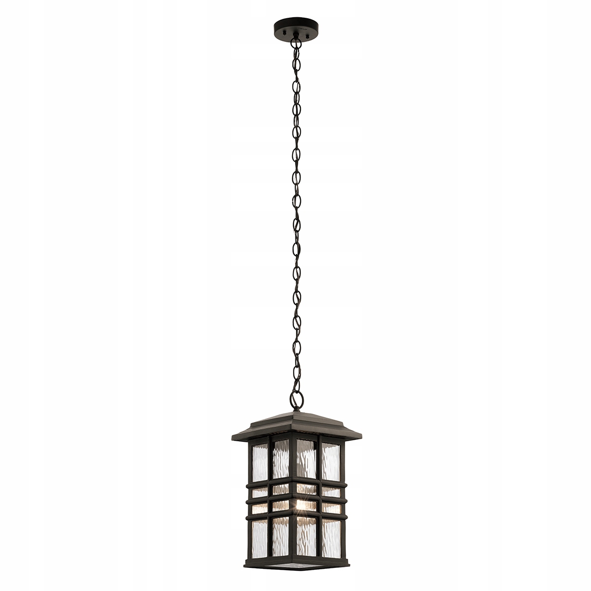 Kichler Venkovní závěsná lampa Beacon Square IP44 E27 60W Bronz