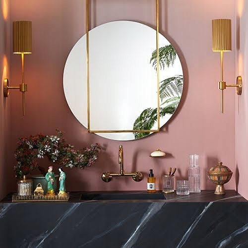 LUSTRO OKRĄGŁE LOGAN 80 cm ŚCIENNE W RAMIE LOFT RÓŻNE KOLORY SALON POKÓJ Stan opakowania oryginalne