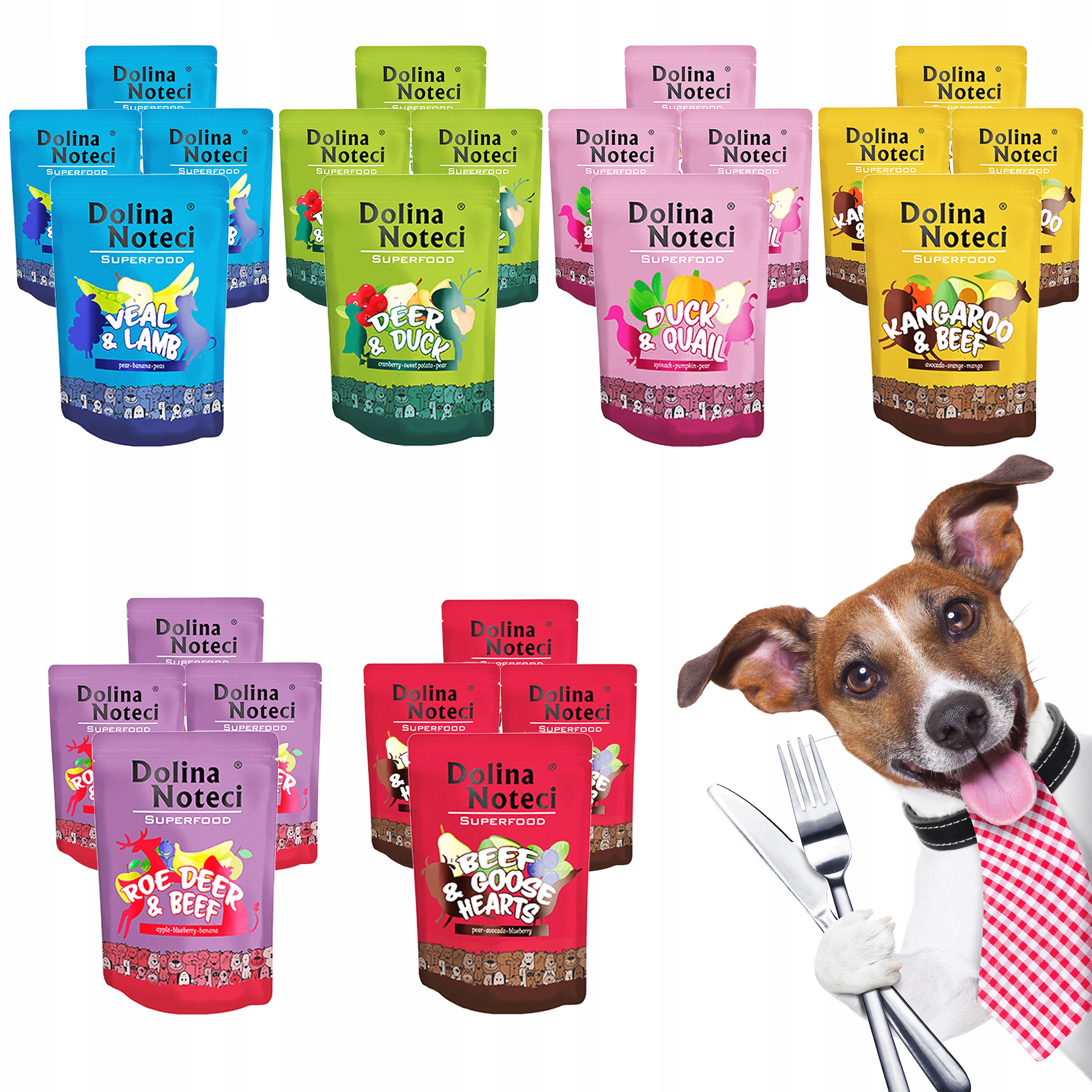 Levně Dolina Noteci Superfood Krmivo pro psy MIX 24 x 300 g