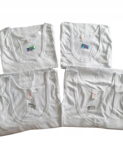 6 x PODKOSZULKA męska 100% bawełna rozmiar 2XL Materiał dominujący bawełna