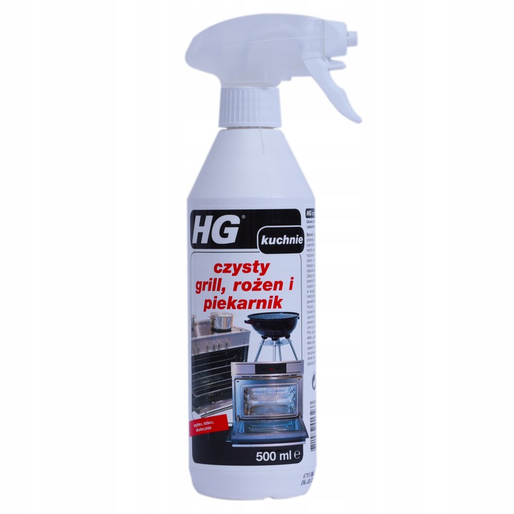 

Hg Czysty Grill, Rożen I Piekarnik 0.5L Atomizer