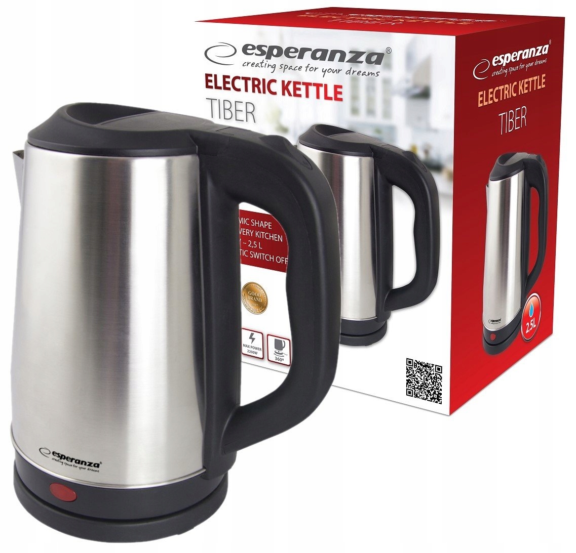 

Czajnik Elektryczny Bezprzewodowy 2.5L 2200 W