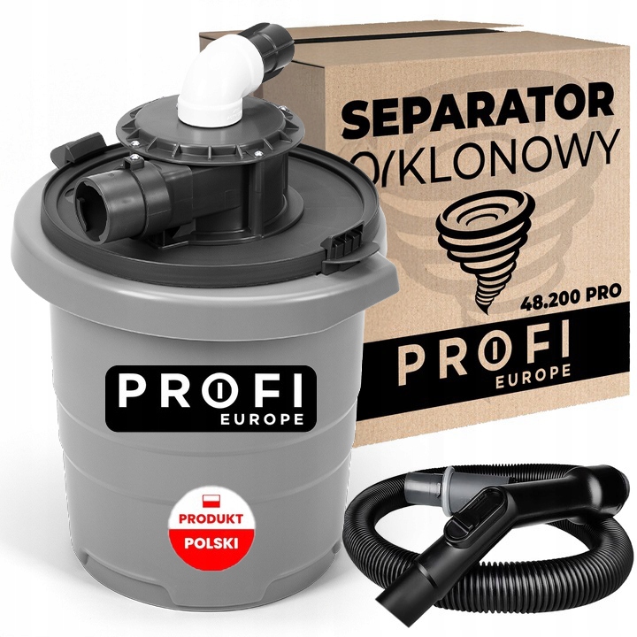Separator XL Cyklonowy Pyłu Do Odkurzacza Odpylacz