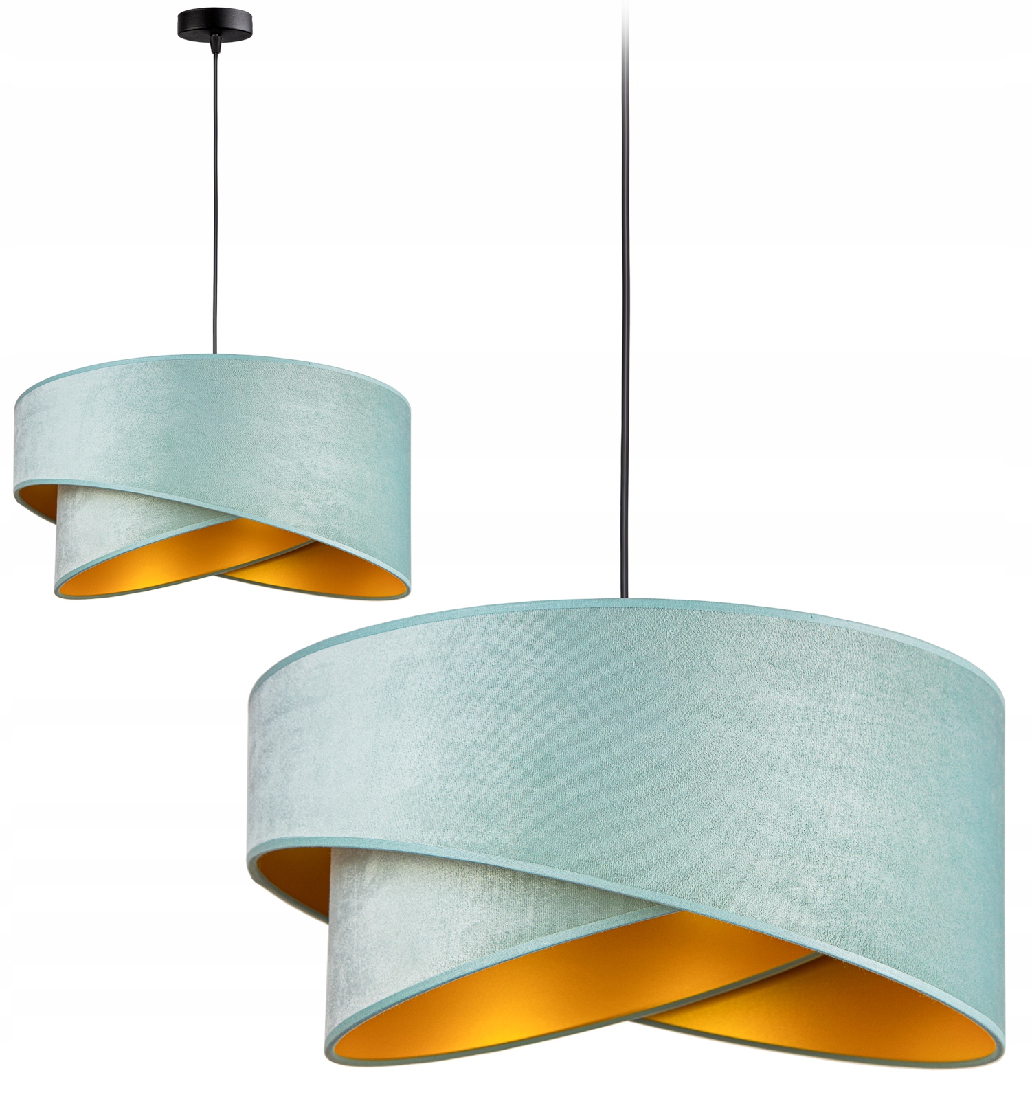

Lampa Wisząca Sufitowa Żyrandol Abażur Nowoczesna