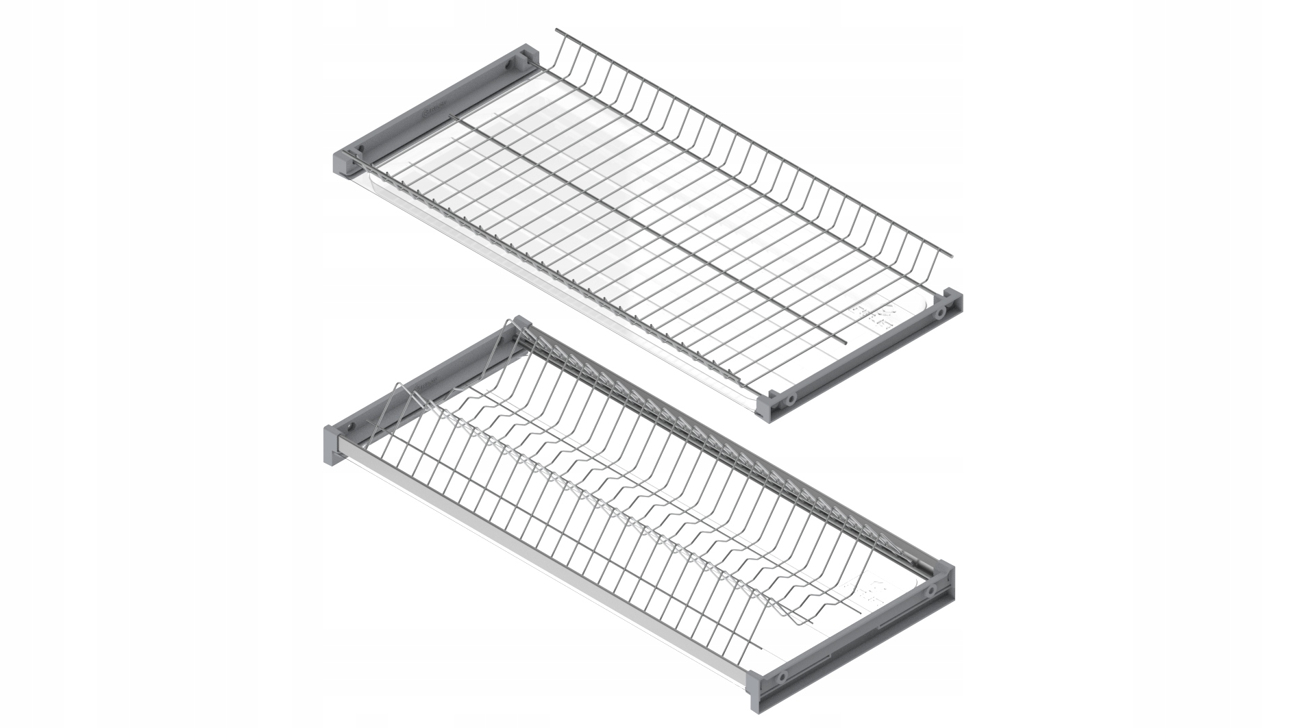 Ociekarka 60 2 poziom Chrom EFEKT variant rejs