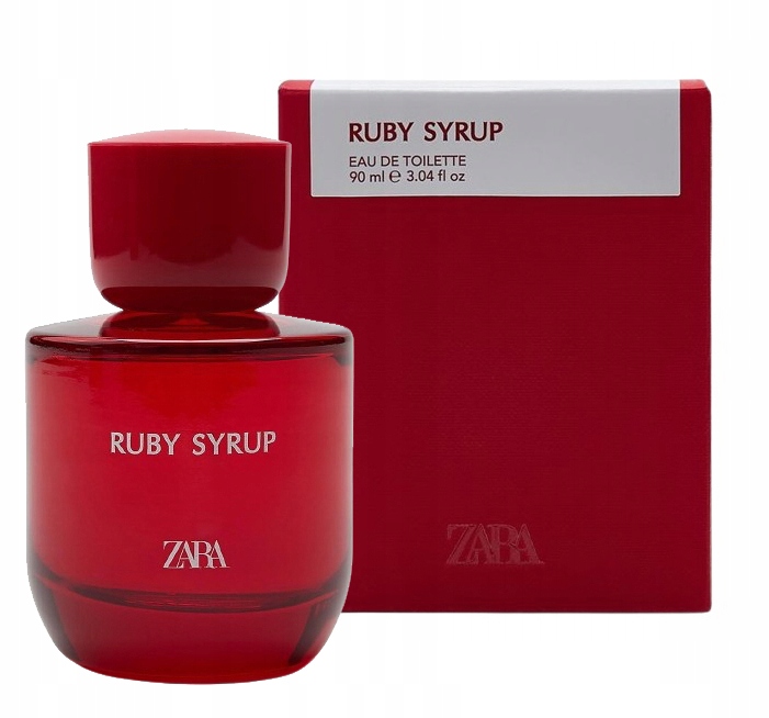a397 Perfumy Damskie Zara Ruby Syrup 90ml Nowe Oryginalne w pudełku