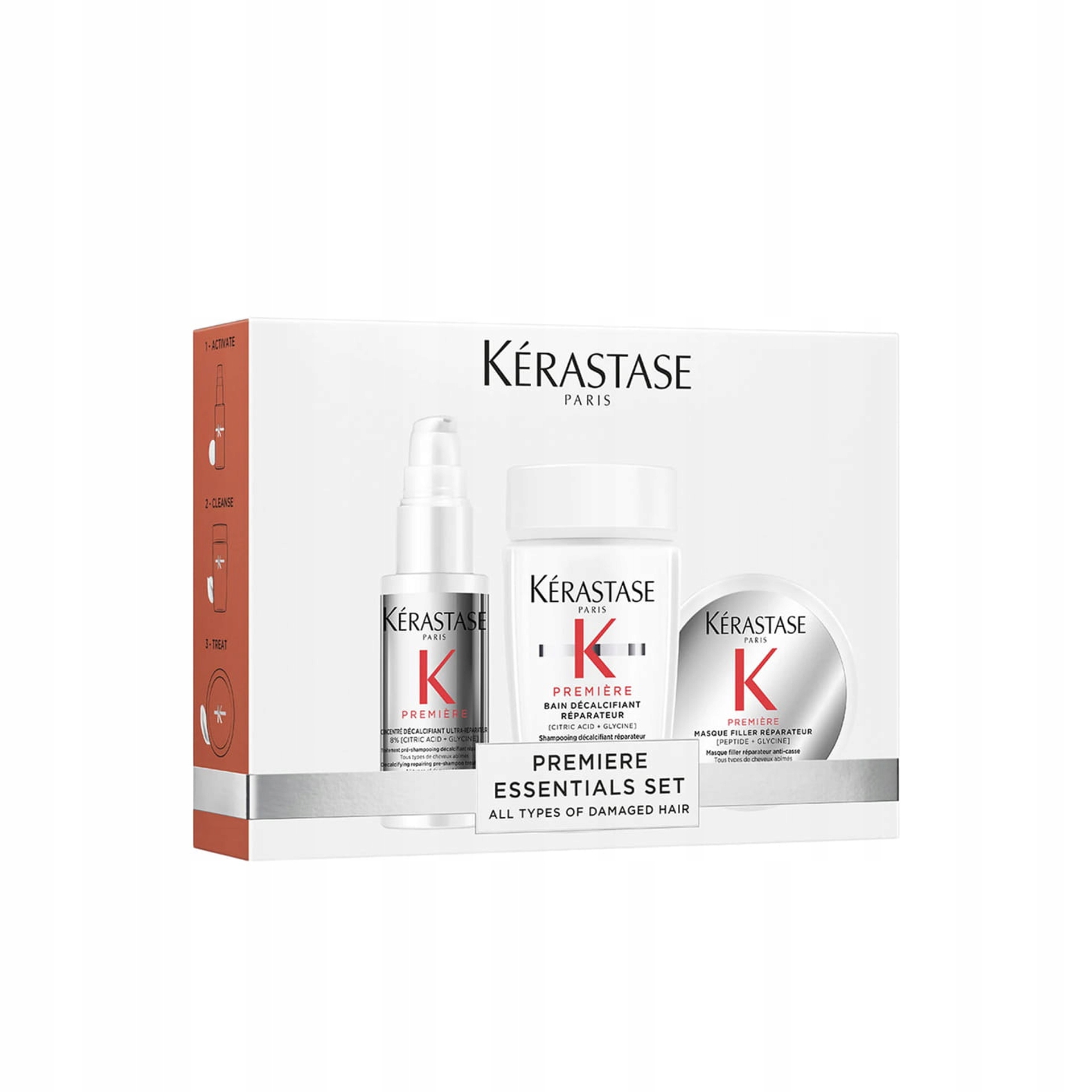 Kerastase Premiere Damage Repair koncentrat 45ml kąpiel 80ml maska 75ml
