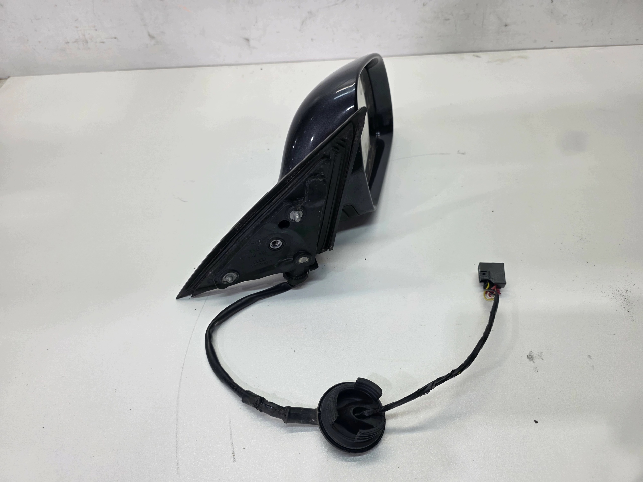 mirror right front AUDI A6 C6 LIFT LZ7Q 6-PIN EUROPA