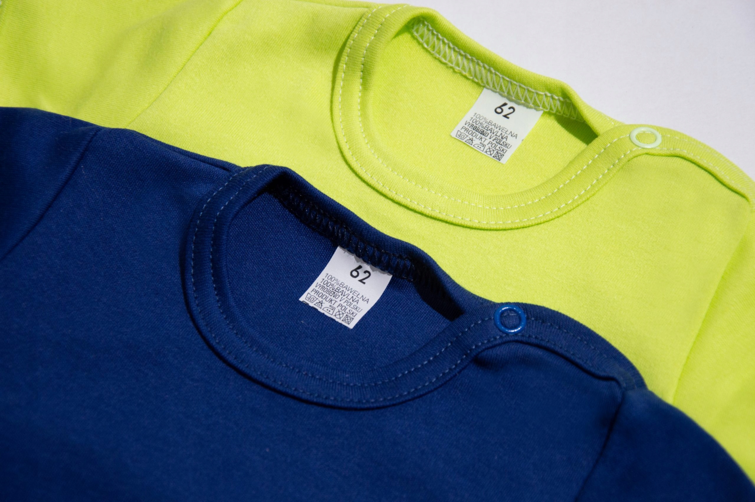 2-pak BODY KRÓTKI RĘKAW GŁADKIE granat limonka 92 Certyfikaty, opinie, atesty Certyfikat Bezpieczny dla dziecka