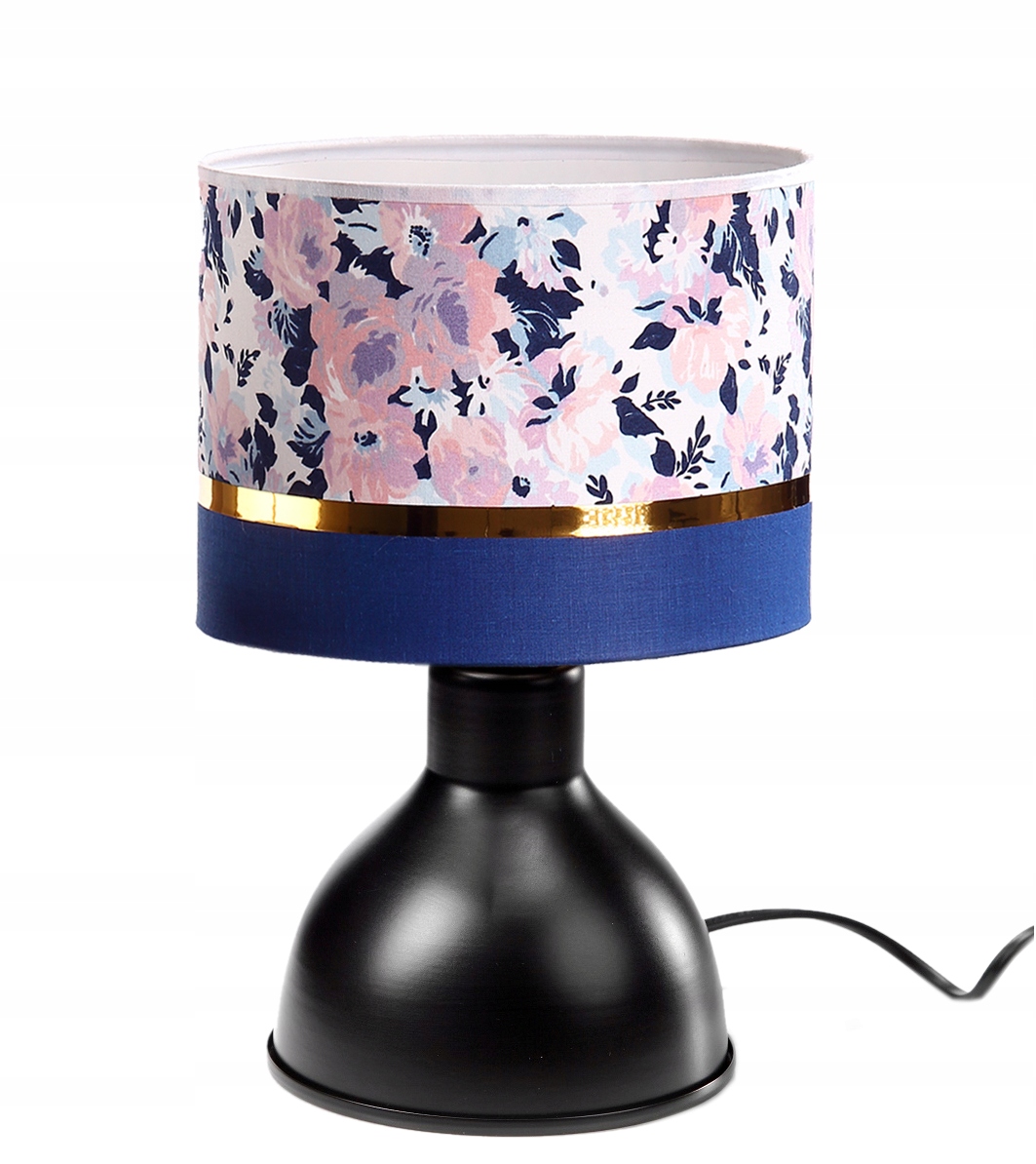 Moderní Noční Lampa Folk Etnická Stolní Kovové Stínítko Led Květiny