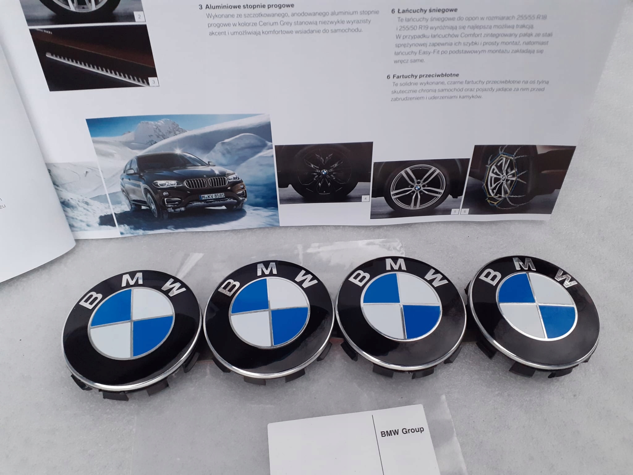 Italy Kapsle Dekielki Bmw F87 68mm 36136783536