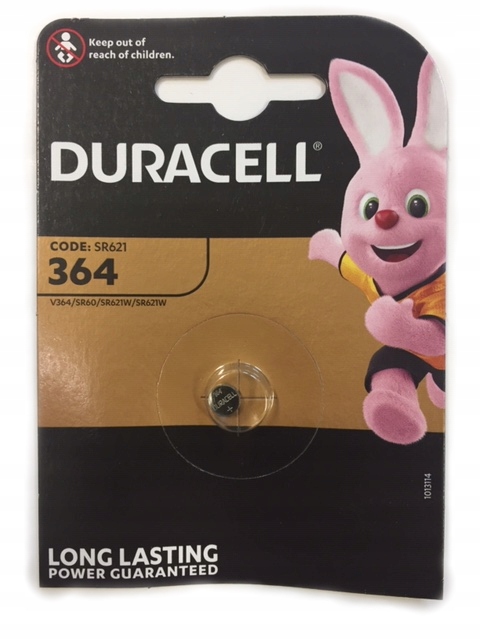 

1x Bateria Duracell 364 SR621 V364 SR60 SR621W