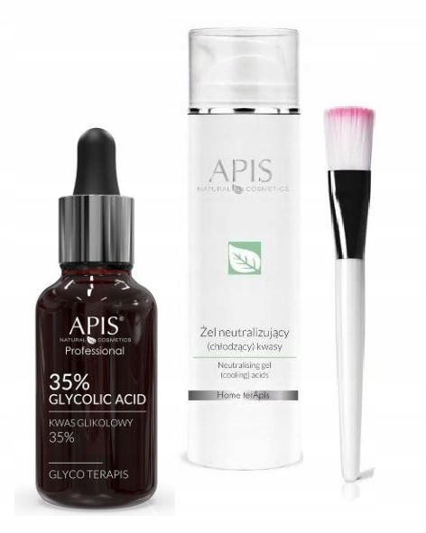 

Apis Kwas Glikolowy 35%+ŻEL Chłodzący Kwasy 200ML
