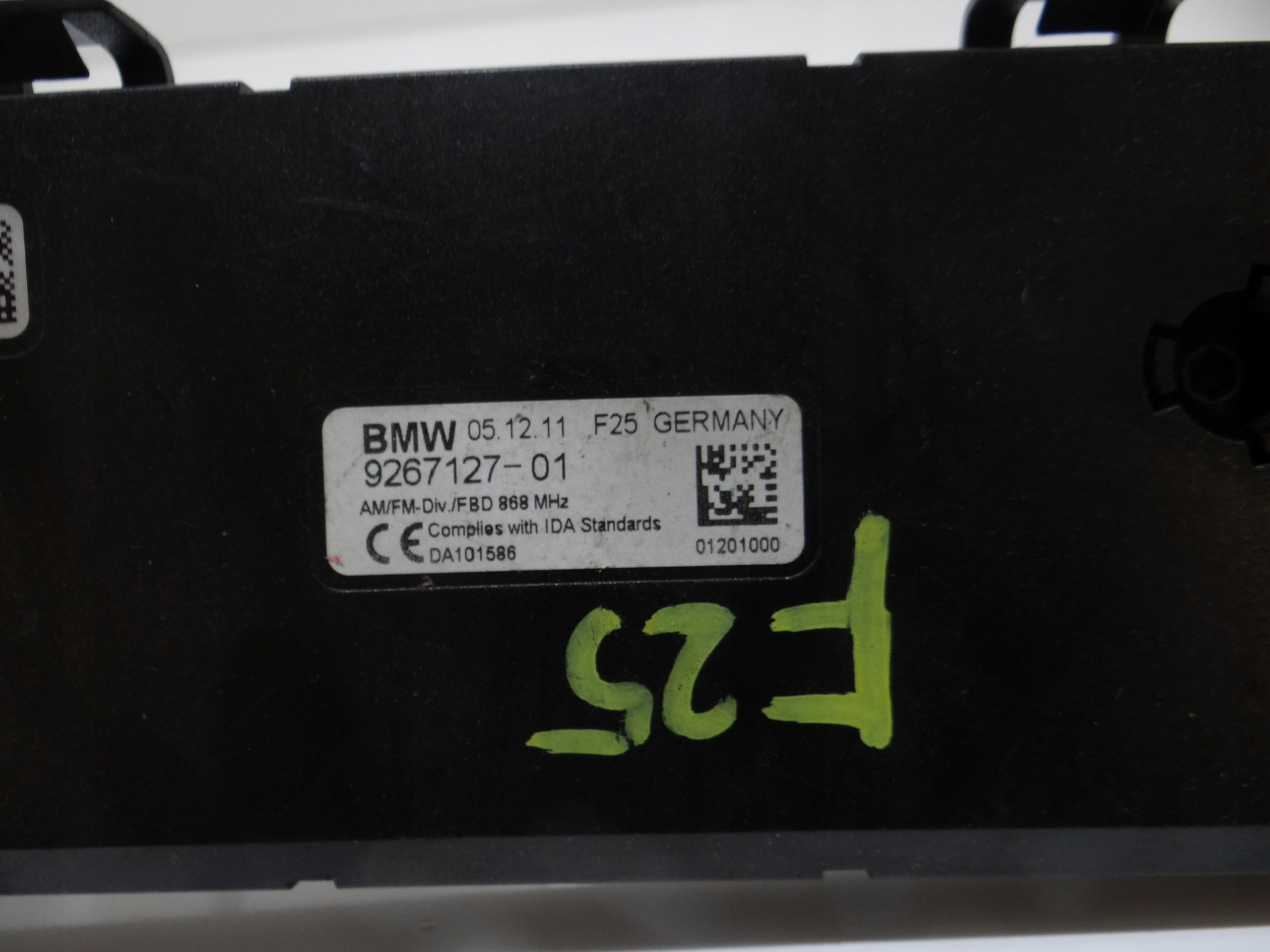 antenna amplifier DIVERSITY BMW X3 F25 9267127