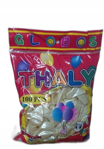 balony 100szt. KREMOWE metaliczne | BL-107Z — 3