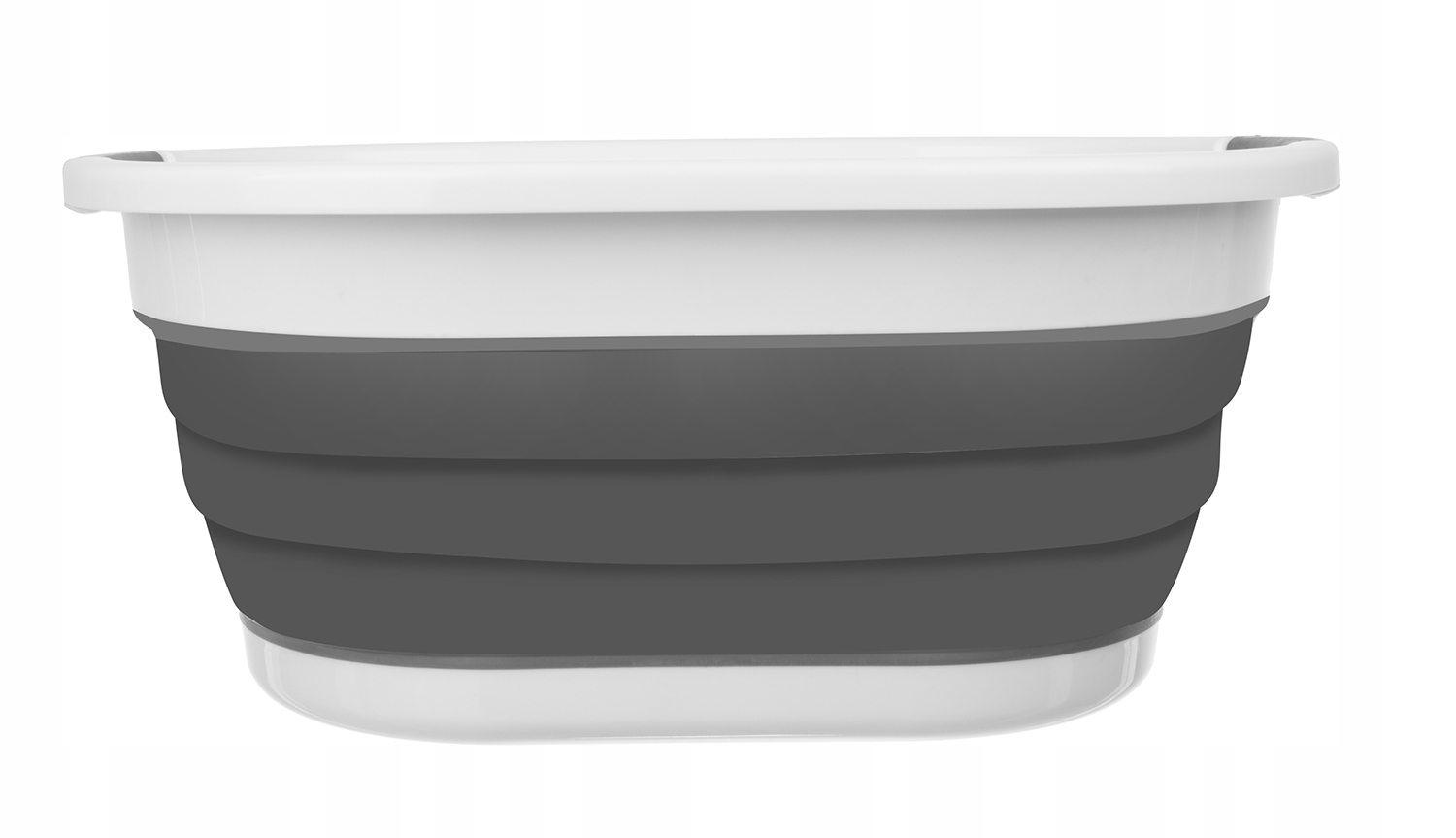 SKŁADANA MISKA SILIKONOWA SKŁADANA WANIENKA DLA DZIECKA NA PRANIE 25L DUŻA Kształt owalny